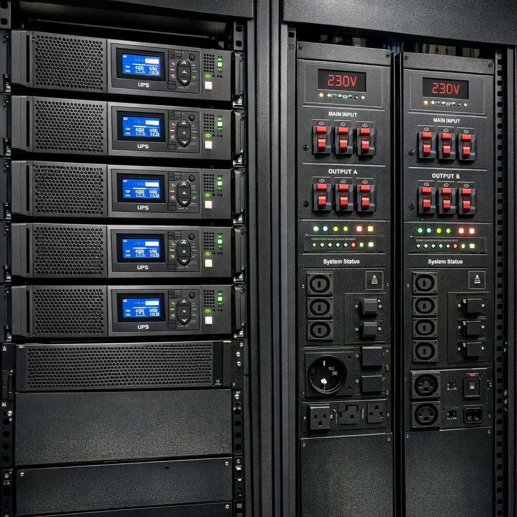 Alimentation électrique : onduleurs et groupes électrogènes